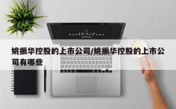 姚振华控股的上市公司/姚振华控股的上市公司有哪些