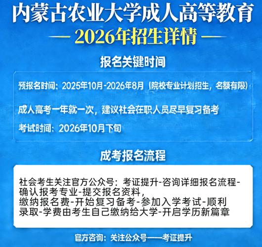 内蒙古农业大学招生简章/内蒙古农大2021招生简章